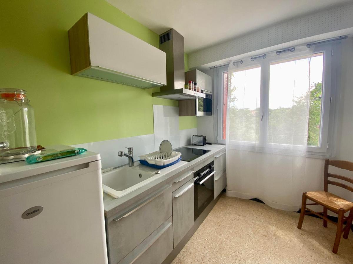 Appartement F3 De 60 M² Au Rez De Chaussee D'Une Villa Vezenobres ภายนอก รูปภาพ