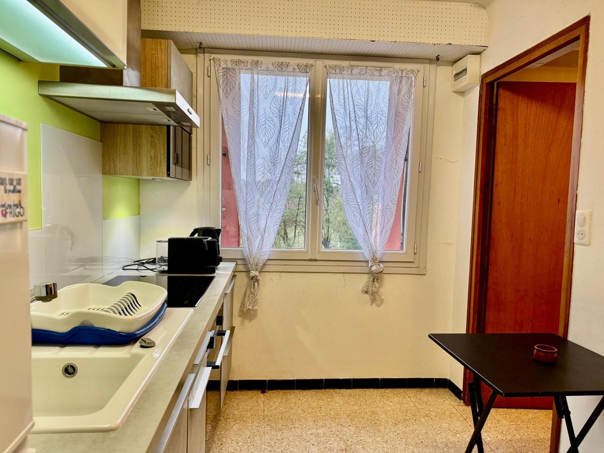 Appartement F3 De 60 M² Au Rez De Chaussee D'Une Villa Vezenobres ภายนอก รูปภาพ